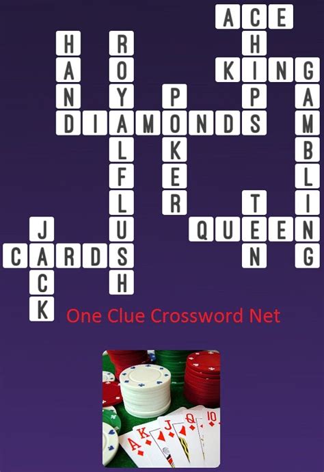 poker action crossword clue.